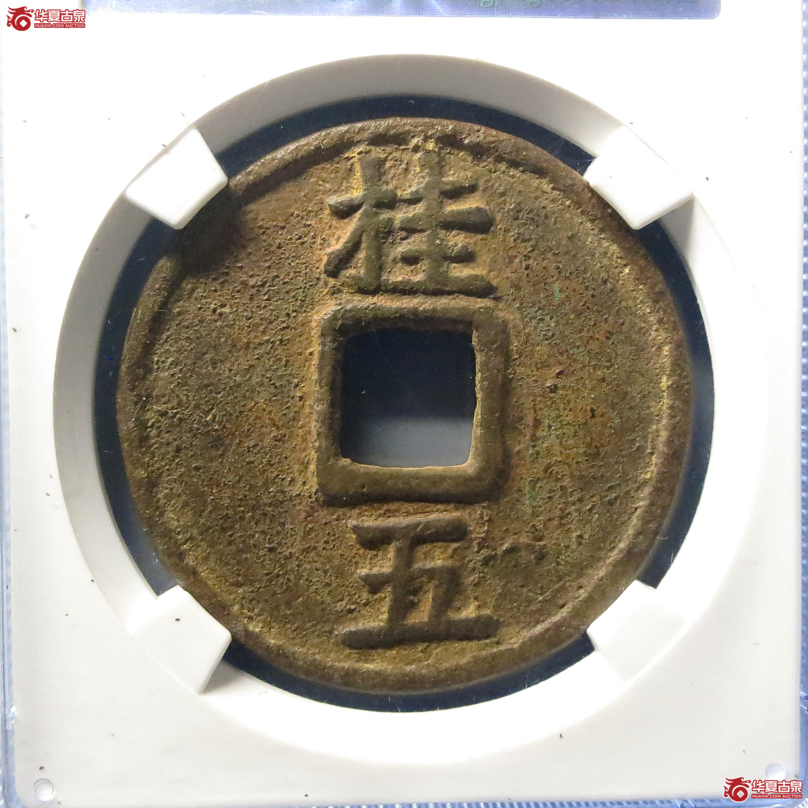 （公博评级美88）明-洪武通宝桂五【北京公博】