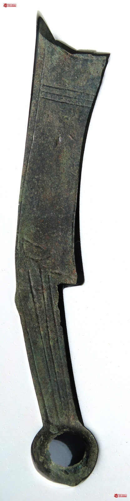 （公博评级真品）三字刀.齐法化背匕【青岛公博】