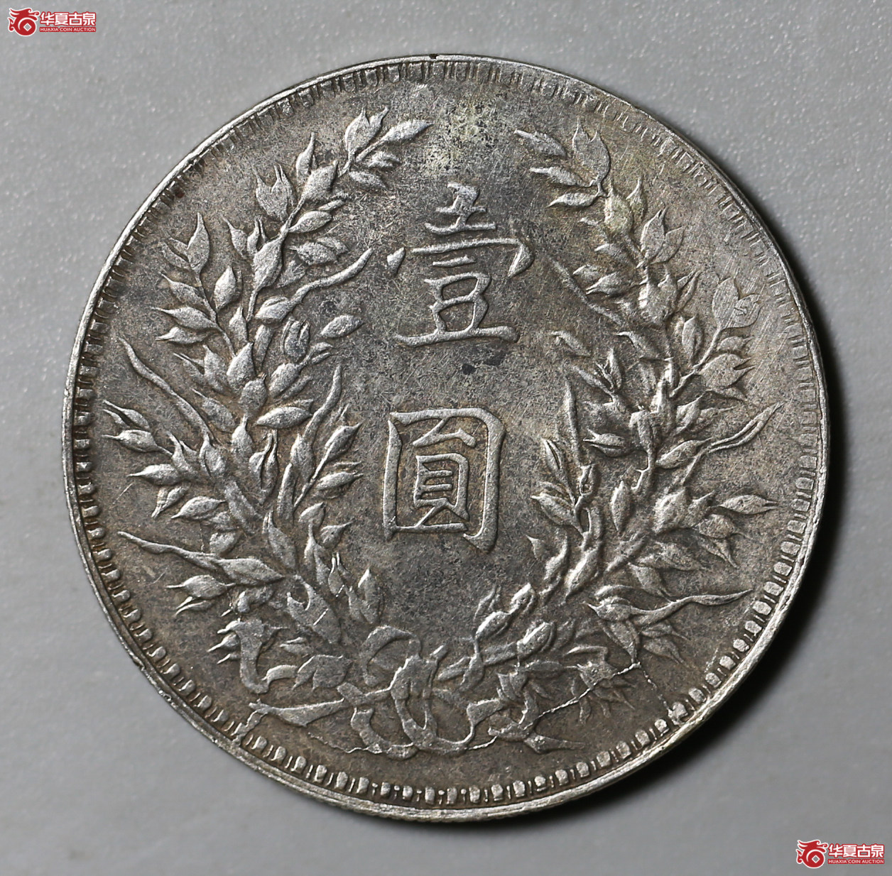 215-15／中华民国十年造袁像壹圆（连口造）