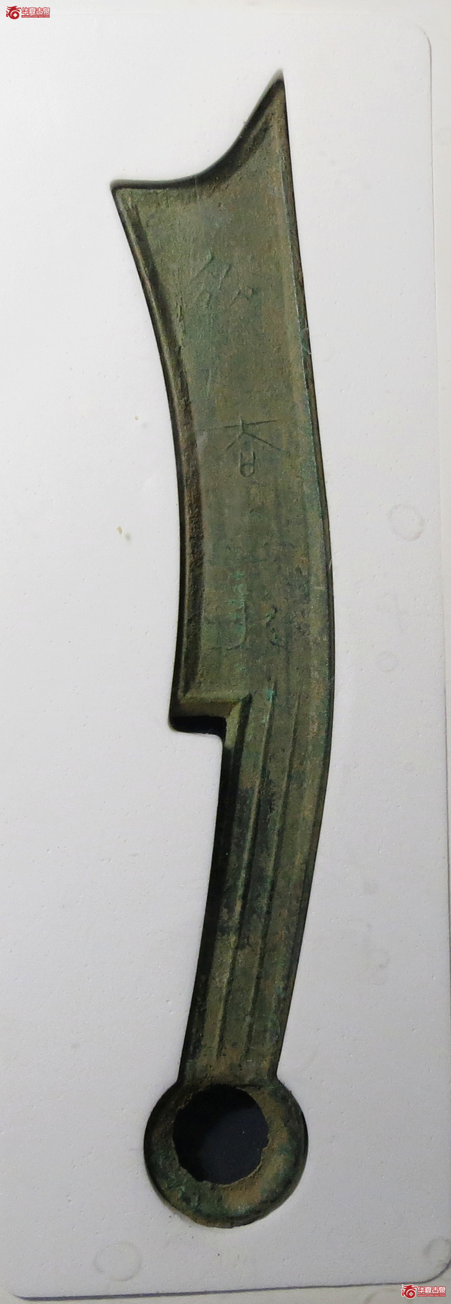 （公博评级真品）三字刀.齐法化背匕【青岛公博】